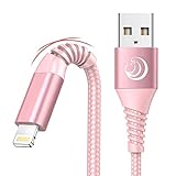 【Câble Lightning Certifié MFi】- Certifié par Officiel , ce câble lightning est entièrement compatible avec tous les appareils IOS disposant d'un port Lightning à 8 broches. Les noyaux avancés stabilisent la tension et le courant de sortie. Le commutateur de capacité interne assure une protection ultime. La protection contre les surtensions vous garantit une recharge extra-rapide et une synchronisation stable sans aucun message d'erreur.