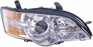 For Subaru Legacy 06-07 Headlight Assembly Chrome Rh US Passenger Side CAPA
