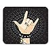 Produktbild Mauspads Musik Punk Rock Kinder Frau Rocker Armband Metall Handgelenk Mauspad für Notebooks, Desktop-Computer Zubehör Mini Office Supplies Mausmatten