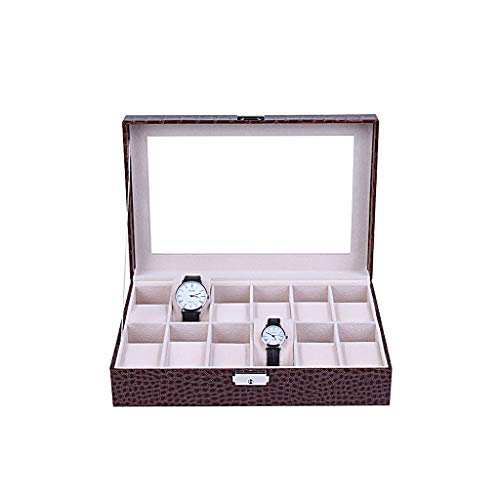 PRIDE S - Caja de almacenamiento para reloj de hombre, caja de almacenamiento para reloj de mujer, accesorios para el hogar, una caja de almacenamiento para decoración (tamaño: C)