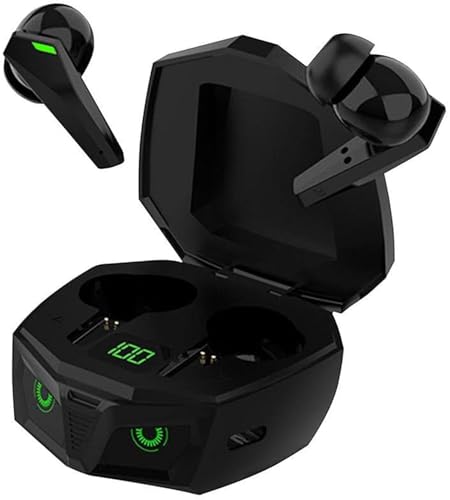 Life Like Owl Eye Breathing Light Gaming Wireless TWS Earbuds wit...