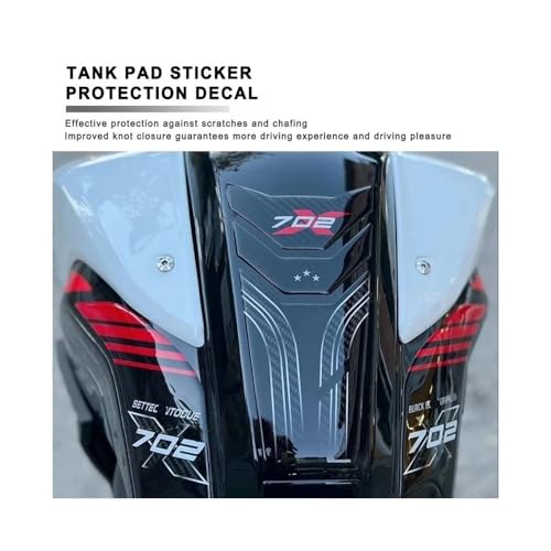 Éviter les rayures de réservoir Benelli TRK 702X avec stickers 3D - 4