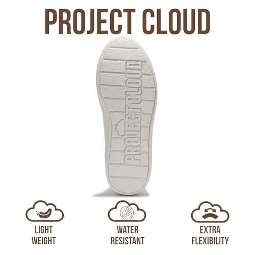 Image of Project Cloud Platform Sneakers for Women - Lightweight Womens Sneakers with Memory Foam Insole - Non Slip Lace-Up Womens Shoes - Perfect Summer Shoes for Women 2026 (Bossy)
