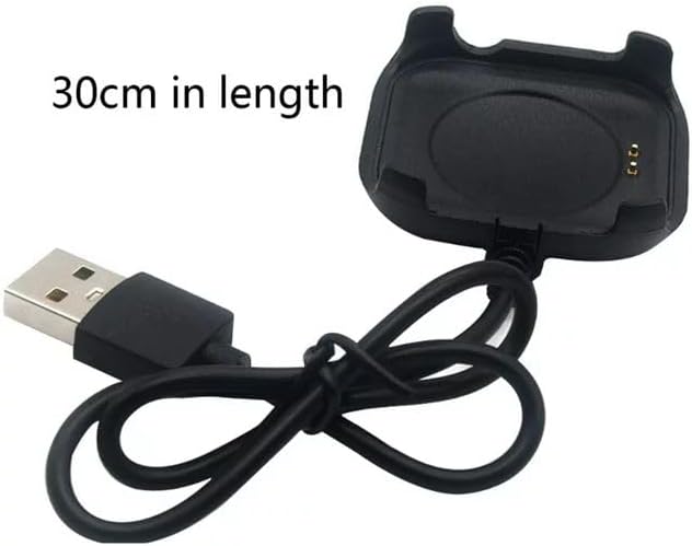 Miniatura 2 de Cable de carga negro para reloj inteligente HW22, cargador magnético, soporte de muelle, adaptador de cable de carga USB, cables y cargadores,