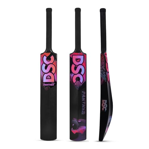 DSC Hit 4 Six Knocked in Kashmir Willow Cricket Bat, Short Handle