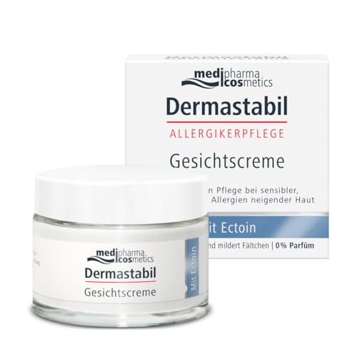 Dermastabil Gesichtscreme - Allergikerpflege - Stabilisiert die Hautschutzbarriere - medipharma cosmetics - 50 ml