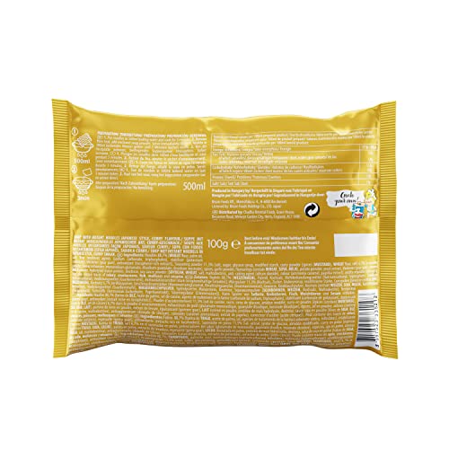 Nissin Demae Ramen – Japanese Curry, 10er Pack, Instant-Nudeln japanischer Art, mit Curry-Geschmack und asiatischen Gewürzen, vegetarisch, schnell und einfach zubereitet, asiatisches Essen (10x100g) – Bild 3