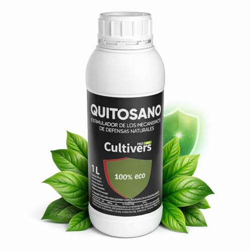CULTIVERS Quitosano 1 L Activador de mecanismos de defensas de las plantas. Sustancia Básica Ecológico