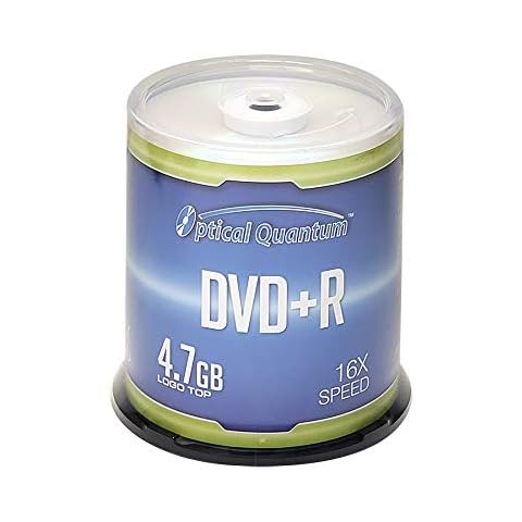 Optical Quantum DVD+R 4.7GB 100 Spindle Cover