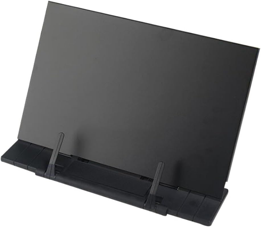 Metal Reading Rack Black Office Stationery Adjustable Book Clip