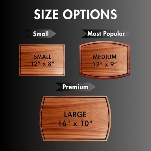 Tabla de cortar rectangular de madera personalizada miniatura 5