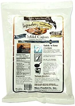 Legendary Northwoods Complete Breading Mix, 8oz (Mild Cajun)