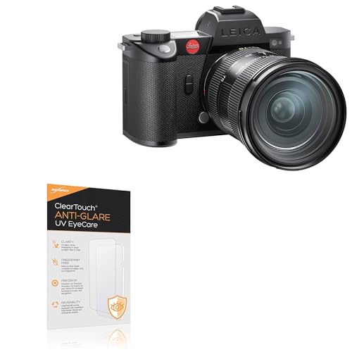 BoxWave Screen Protector Compatible With Leica SL2-S - ClearTouch Anti-Glare Anti-UV EyeCare (2-Pack), Filters out Harmful Blue Light Reduce Fatigue