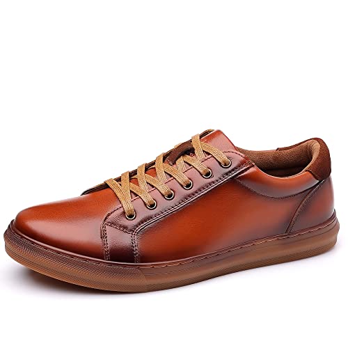 Arkbird Casual Sneakers Breathable Lace-Up Leather Walking Shoes Comfortable Fashion Sneakers for Men Daily Work product thumbnail 16