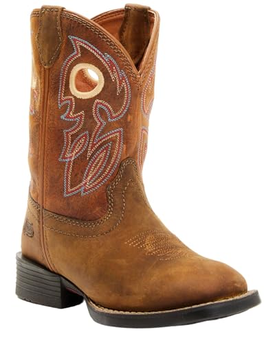 Justin Bowline Junior Kid's Western Boots - Durable, Stylish Footwear for Active Kids, Perfect for Outdoor Adventures