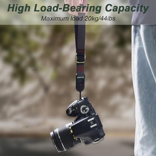 Image of ZORBES 6 Pcs Camera Quick Release Combo Buckle, Anchor Links for Camera Straps, Camera Strap Quick Release Clip Buckle for DSLR, Mirrorless Cameras