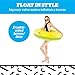 BigMouth Inc Large Lemon Lime Pool Float, Inflatable Swim Ring, Novelty Citrus Lounger for Pool Parties and Outdoor Summer Fun
