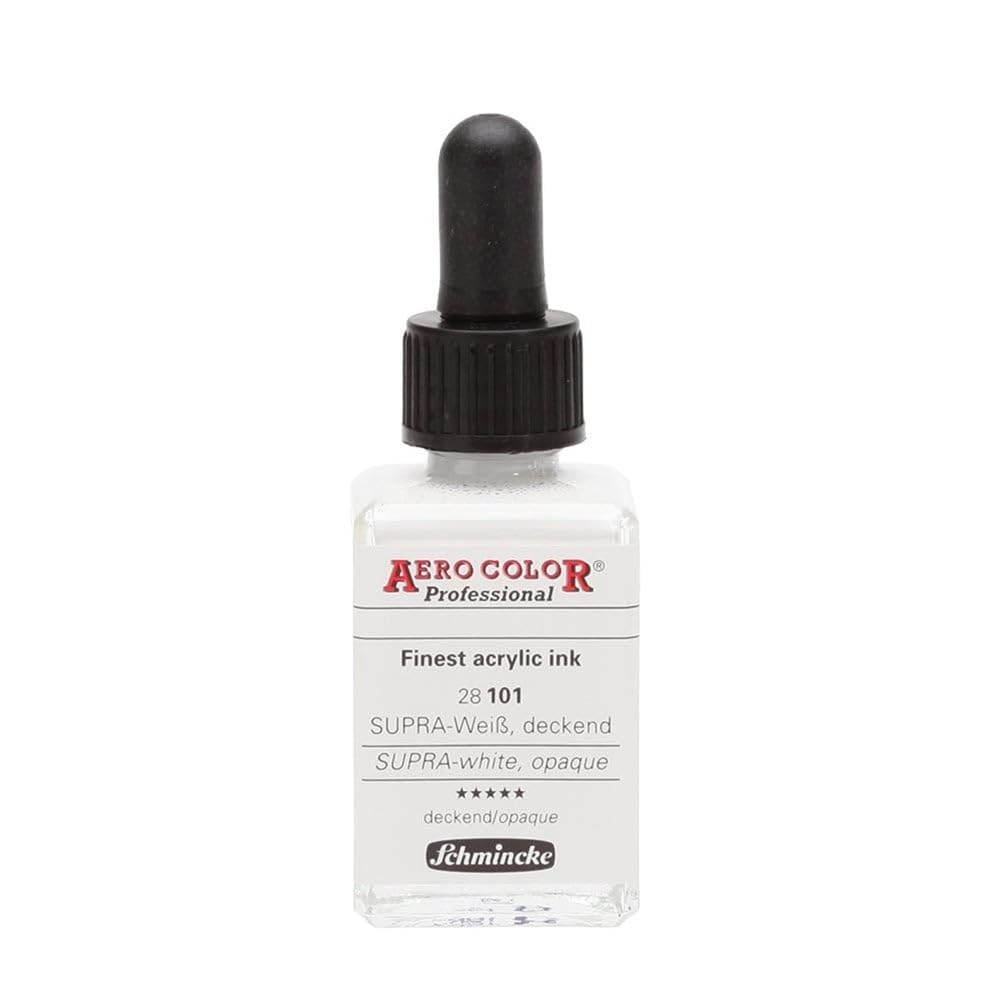 Schmincke Aero Color Super Opak Beyaz Mürekkep 28ml