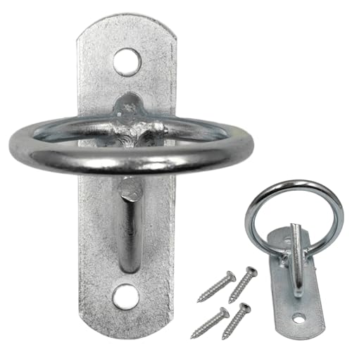 Aginkgo 2PCS Equestrian Bucket Hook Hangers Metal Horse Water Bucket Hooks Heavy Duty Horse and Wall Mount Bucket Holder for Horse Stall Feed Stable Farmhouse Supplies