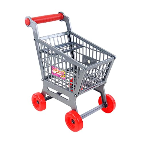 SM SunniMix Mini Einkaufswagen Kinder Rollenspiel Spielzeug, 27 x 19 *30 cm – Bild 3