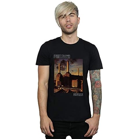 PINK FLOYD Men's Animals Poster T-Shirt X-Large Black Cover