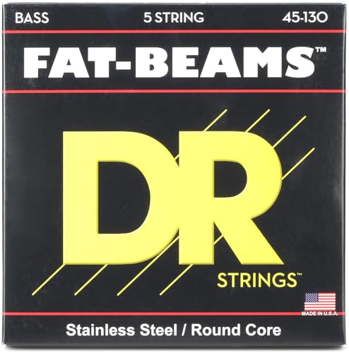 DR Strings FAT-BEAM Bass Guitar Strings (FB5-130)