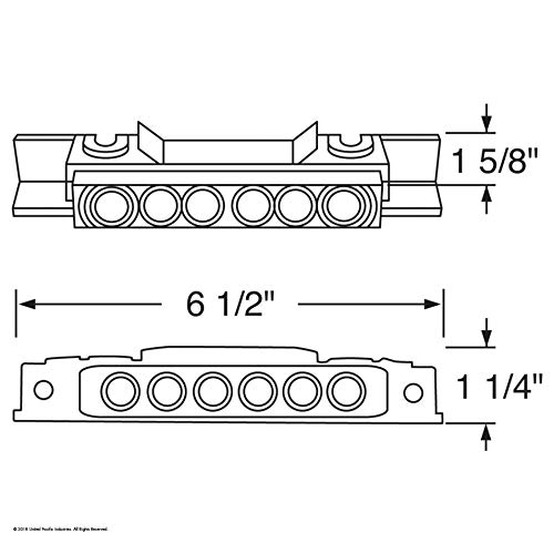 6 LED Volvo VNL Cab Light - Ámbar LED/Ámbar Lente miniatura 5