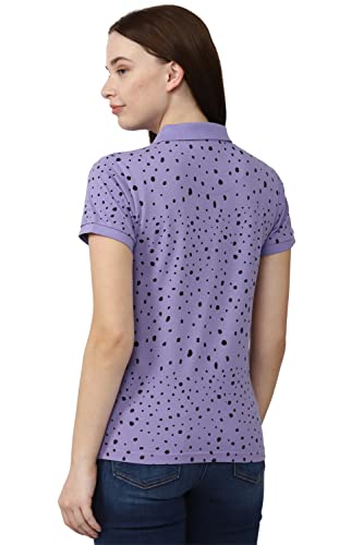 Image of Van Heusen Women's Cotton Regular Fit Polo T-Shirt