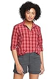 Eddie Bauer Damen Mountain 2.0 Bluse, Gr. S (34/36), Königsrot