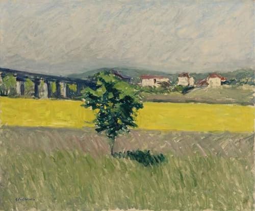Pintura arte lienzo Gustave Caillebotte cuadro impresionista decorativo 60x90cm para oficina