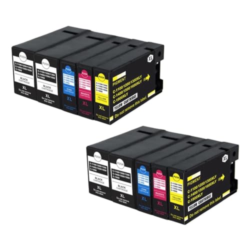 Cartouche PGI-1600XL compatible Canon MB2060 MB2360 lot de 10