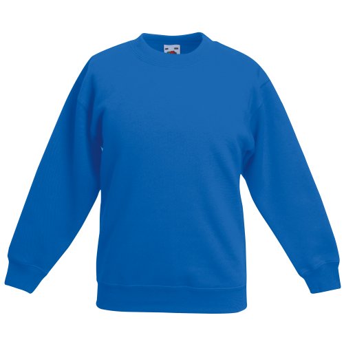 Sweat-shirt classique enfant Fruit of the Loom pull molleton col rond