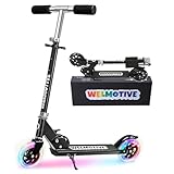 Kick Scooter for 3+Years Old Boys & Girls Lightweight, Foldable, Aluminum Frame, and...