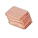Vktech® Heatsink Copper Shim Thermal Pads for Laptop GPU CPU VGA 30Pcs 15mmx15mm