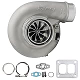 Pulsar Turbo Systems Pulsar Turbo 7375G COMPACT Dual Ball Bearing Billet Wheel Turbo T4 Divided, Vband 0.95A/R Hp Rating 1200