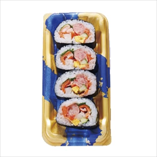 ライフコーポレーション サーモンを愉しむ!海鮮太巻(4巻) 1パックのサムネイル