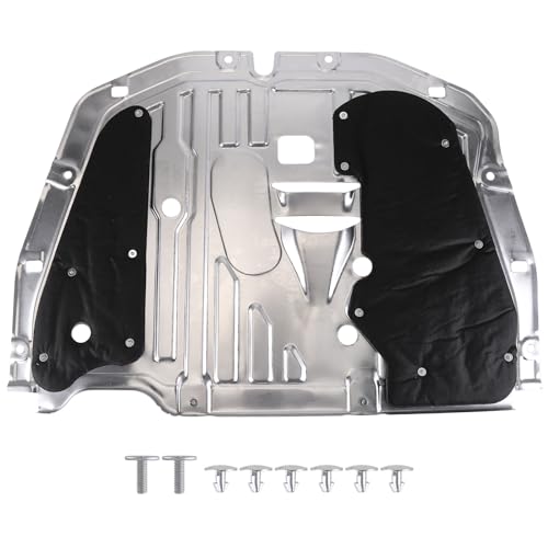 Vorally Engine Under Cover Splash Shield Guard Compatible with 2016-2021 Honda Civic Under Engine Splash Shield Cover Lower Engine Splash Guard Engine Cover 74110-TBA-A00 74110TBAA00 90674-TY2-A01