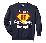 Super Respiratory Therapist Hero RT Life Therapist Gifts Comfort Colors Adult Sweatshirt