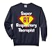 Super Respiratory Therapist Hero RT Life Therapist Gifts Comfort Colors Adult Sweatshirt