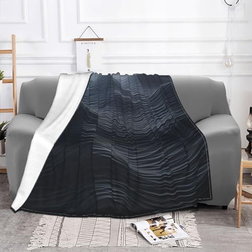 Couverture polaire en flanelle pour fauteuil et soirées canapé - 3