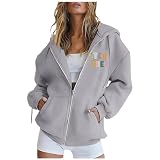Elegante sudadera con capucha y sudaderas para mujer para el tiempo libre. Diseño de capucha de manga larga con estampado de año escolar. Perfecto para comodidad durante todo el año y fácil de