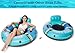 Jasonwell Inflatable River Tube Float - Heavy Duty River Float Pool Floats Lake Premium Water Tubes for Floating Recreational River Raft Lounge Floaties with 2 Cup Holders for Adult