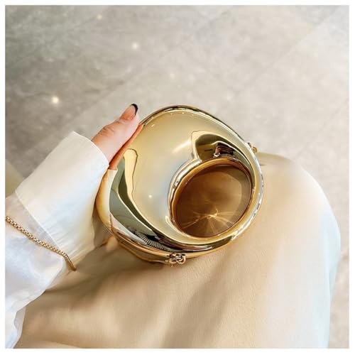 Image of Acrylic Handbags for Women Cute Acrylic Clutch Small Unique Purse Trendy Metal Evening Bag for Party Cocktail