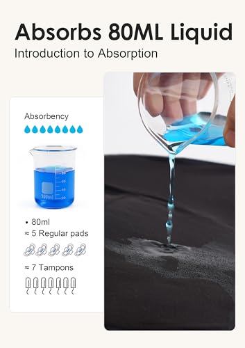 Overnight Period Shorts For Women, Leak-proof, Heavy Flow, Menstrual Absorbent Boyshorts2