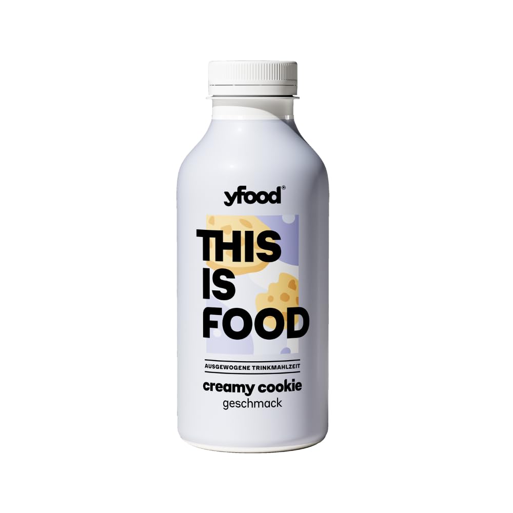 yfood Trinkmahlzeit Creamy Cookie, 12 x 500ml, mit 30 g Protein pro Drink