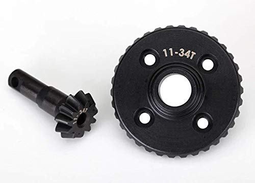 Traxxas TRA8279R Ring gear, differential/ pinion gear, differential (machined)