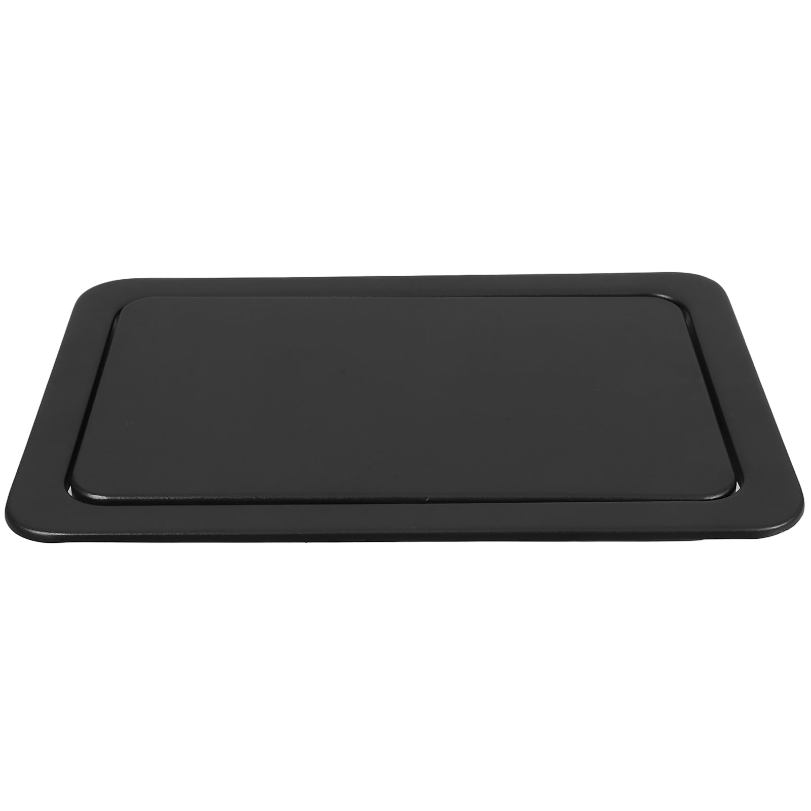 Luxshiny Tapa De Basura Empotrada De Acero Inoxidable Con Diseño Para Cubo De Basura De Cocina Y Baño Fácil Instalación Y Acabado Moderno