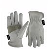 Witte koeienhuid werkhandschoenen for tuinieren/motorfiets,slijtvaste,elastische pols,mannen en vrouwen (Color : W, Size…