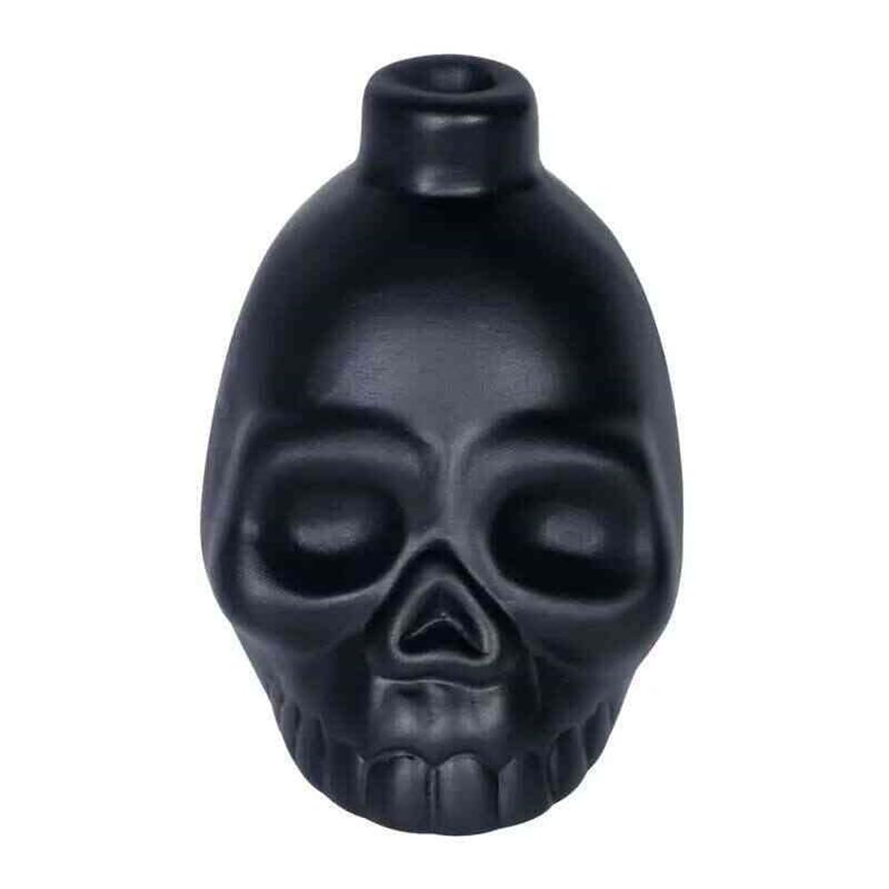 アステカデスホイッスル いたずら用 ハロウィンギフト 工芸品 (黒いドクロ)