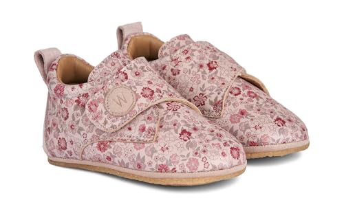 Chaussons imprimés bébé et enfant Wheat Dakota en cuir souple